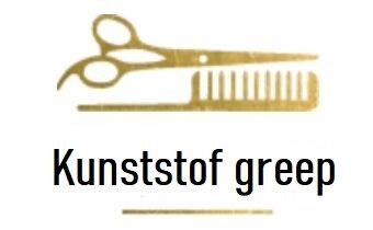 Kam met kunststof greep