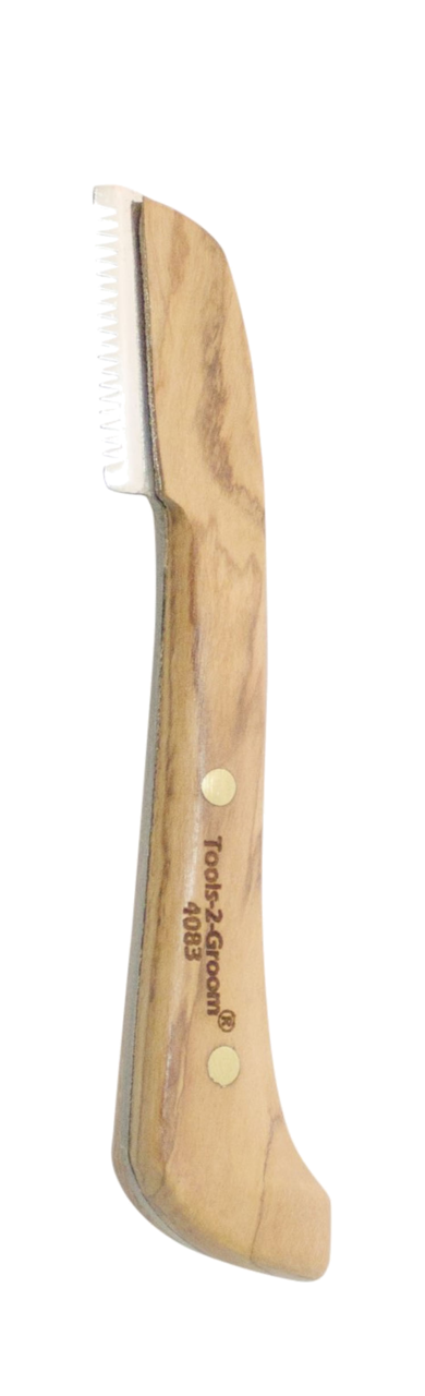 Tools-2-Groom - trimmes houten greep - grof 
