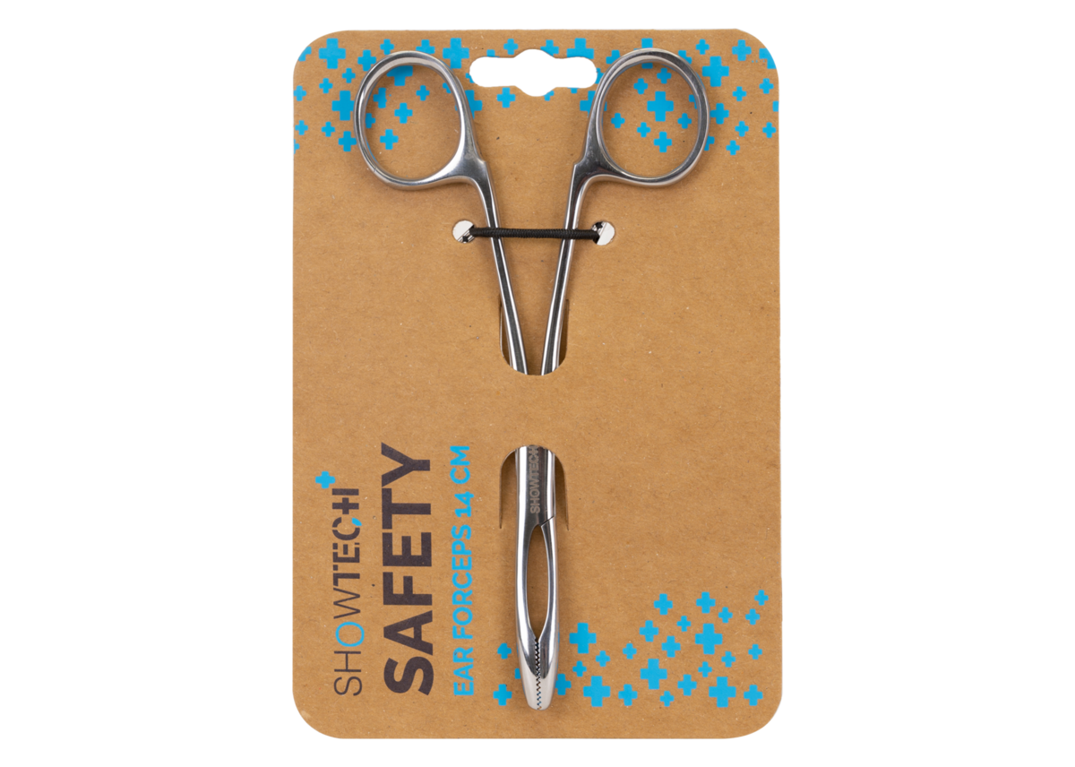 ShowTech - Safety oorhaartang 14 cm