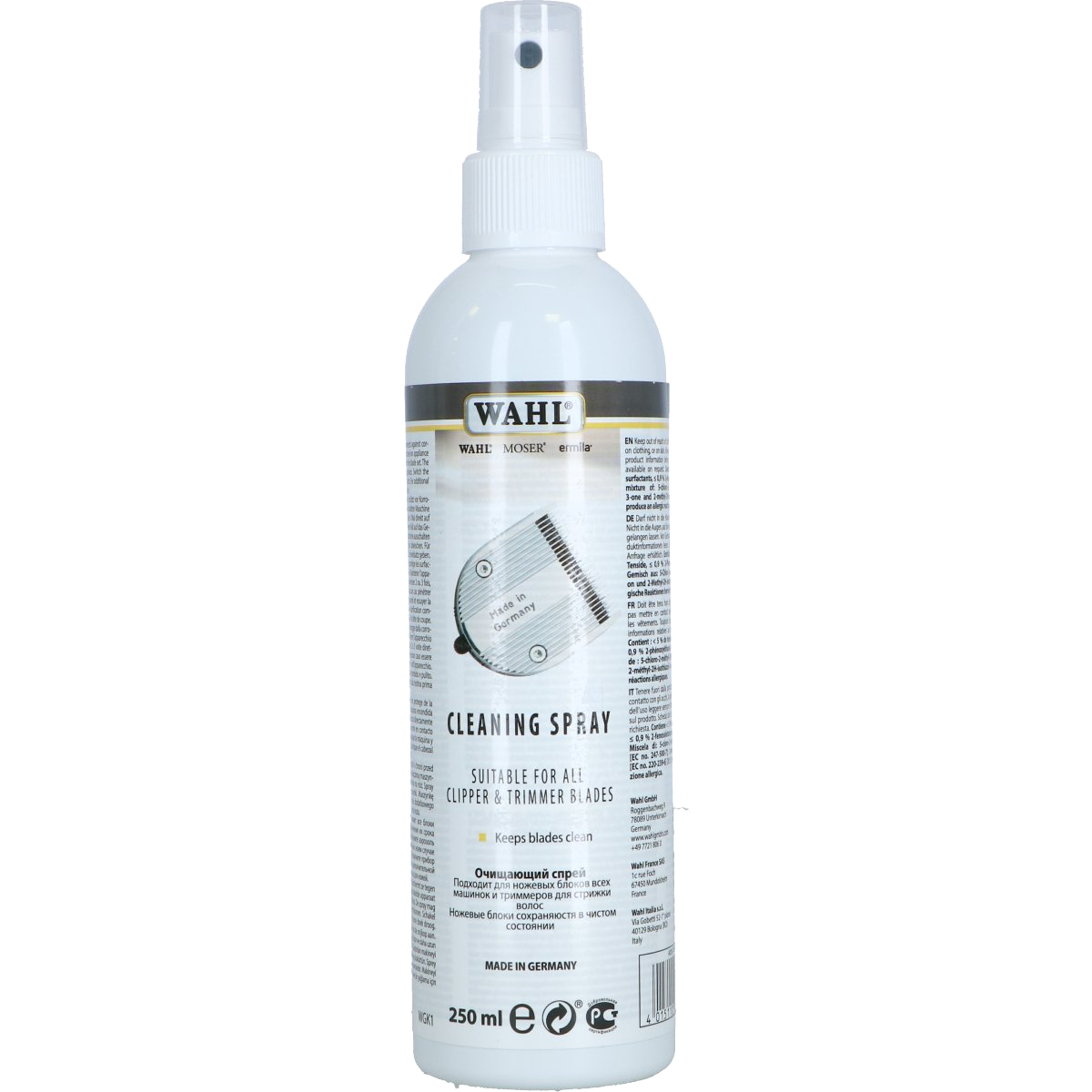 Wahl - cleaning spray voor scheerkoppen (250 ml)