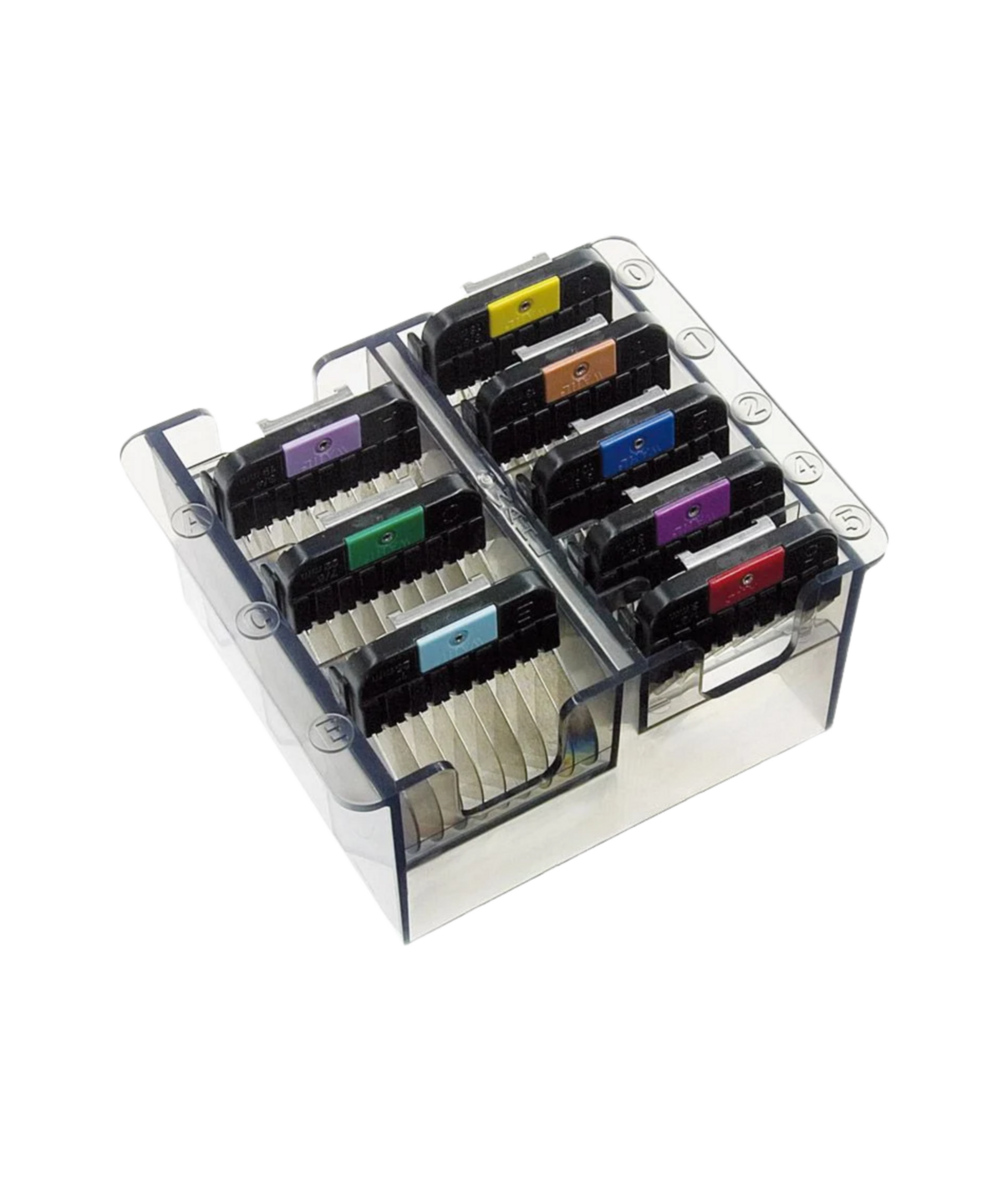 Opzetkammen Snap-On - Wahl - box met 8 stuks 
