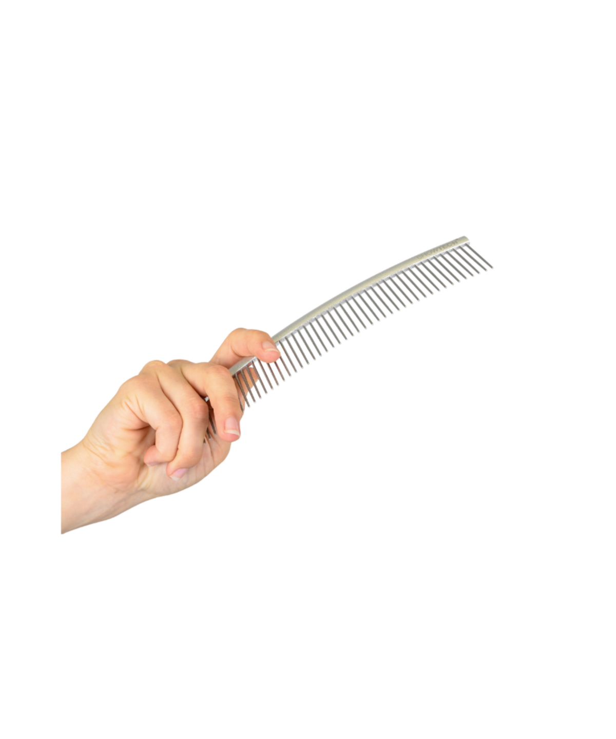 ShowTech - ergonomisch gebogen kam - lengte 19 cm