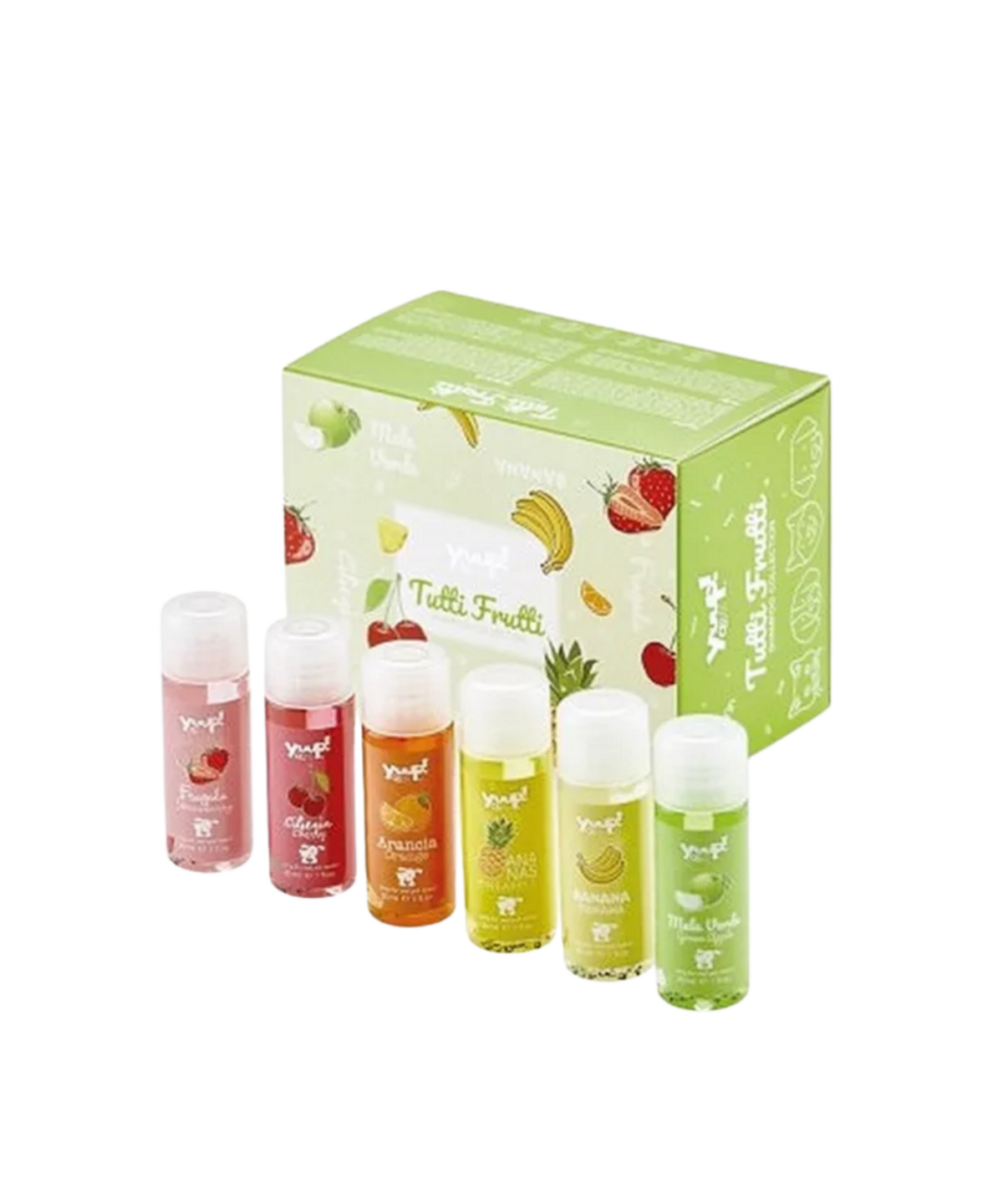 Yuup! - Tutti Frutti - 6 shampoo flesjes van 30 ml
