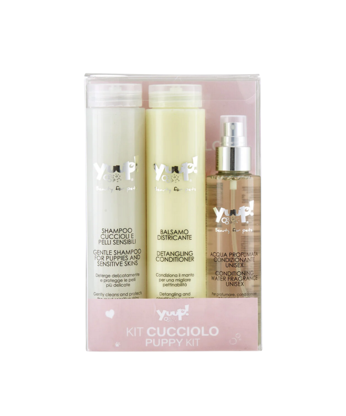 Yuup! - Puppy Kit met shampoo, conditioner en parfum