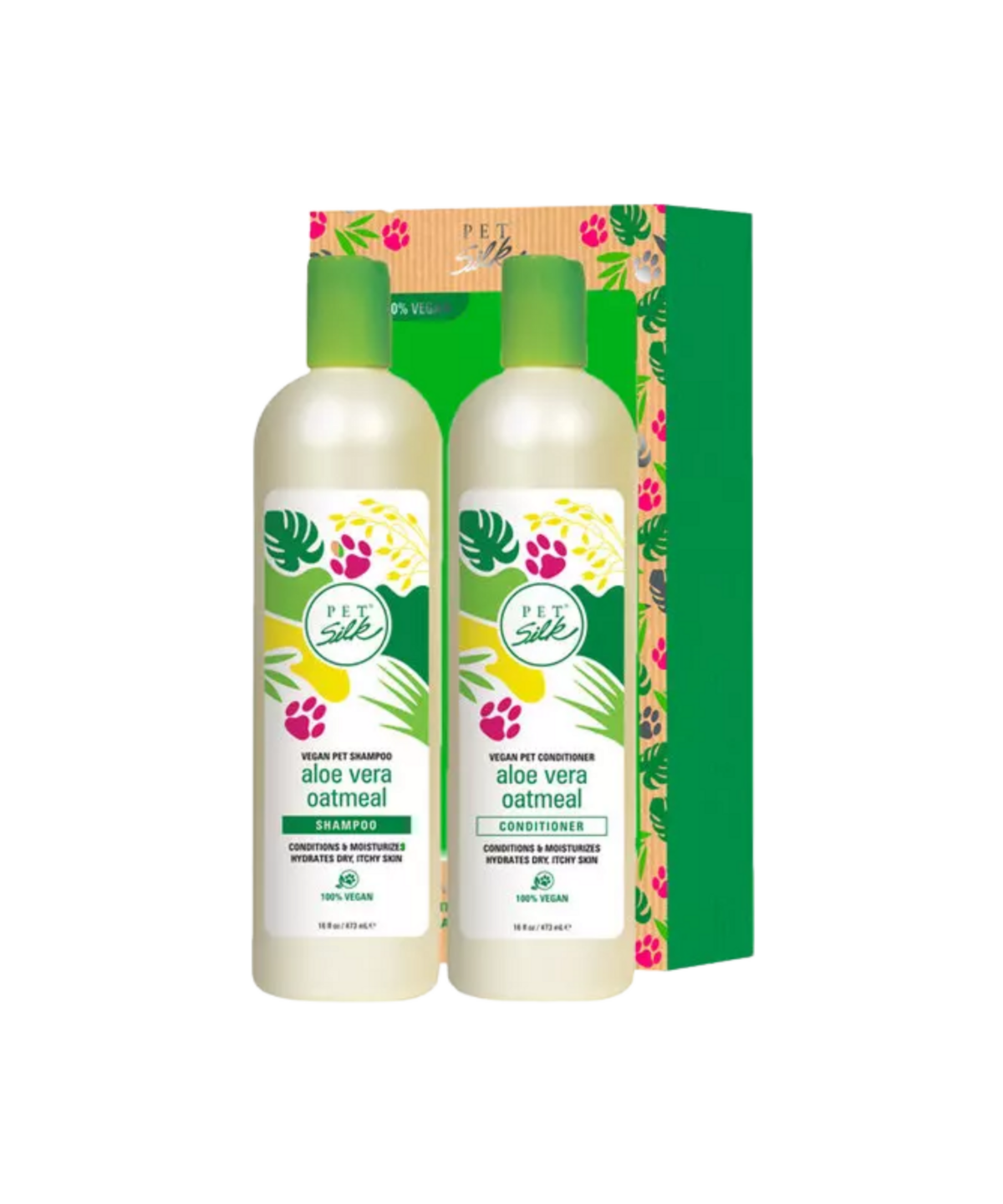 Pet Silk - Aloë Vera Oatmeal Kit - 2x 473 ml