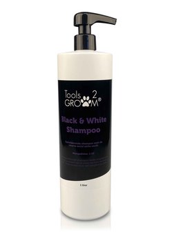 Tools-2-Groom - shampoo Black &amp; White - 1 liter