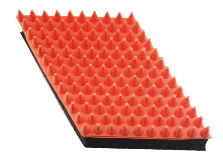 Het Maatje - rubberen massageborstel (groot model)