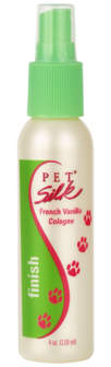 Pet Silk - French Vanilla cologne - 118 ml.