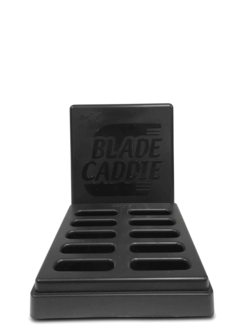 opbergbox voor 10 scheerkoppen (met deksel) - Blade Caddy