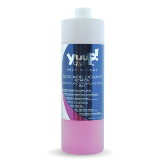 Yuup - Glossing and Detangling spray - 1 liter (navulfles)