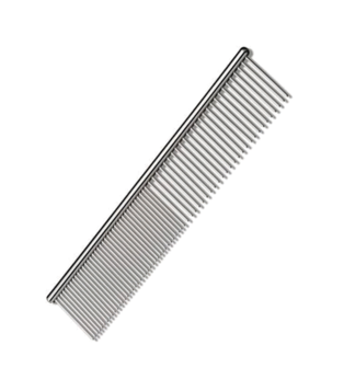 Tools-2-Groom - metalen kam fijn/grof - 18 cm.