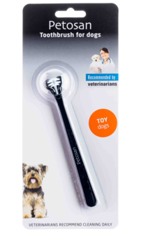 Tandenborstel -  Puppy en Extra Small (2 borstelkopjes) - Petosan 