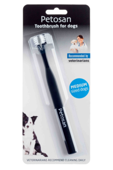 Tandenborstel - Medium (2 borstelkopjes) - Petosan 