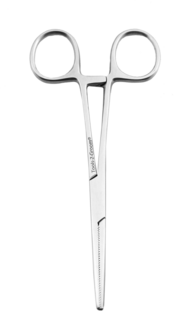 Tools-2-Groom - arterieklem - lang, rechte bek (14 cm.)