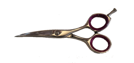 Gebogen trimschaar (zilver) - Het Maatje - 13 cm.
