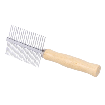 Het Maatje - DUO-kam vertanding fijn en middel - lengte tanden 2,2 cm.