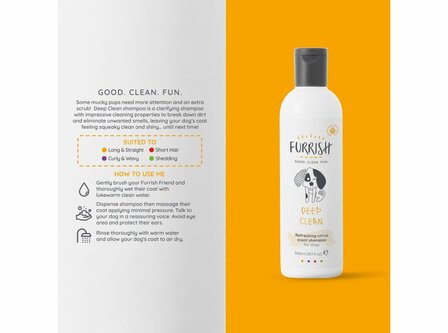 Furrish - Deep Clean shampoo - 300 ml