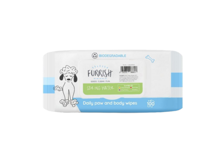 Furrish - Spring Water - Wipes - 100 stks