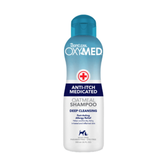 Tropiclean Oxy-Med - Medicinale Anti-Jeuk shampoo - 355 ml