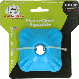 Jolly Flex-n-Chew Squarble - Blauw