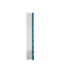Het Maatje - Fantasy kam - lengte 20 cm - blauw