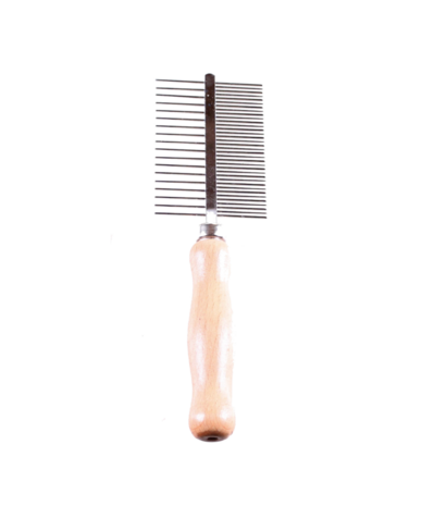 HPP - DUO-kam vertanding fijn en grof - lengte tanden 2,2 cm