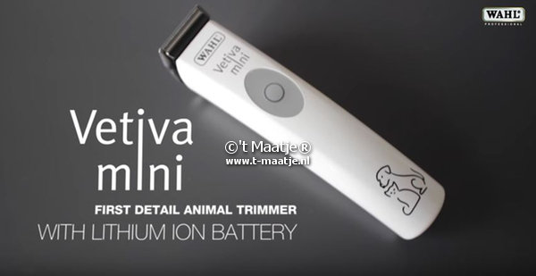 Trimmer met accu EN netvoeding - Wahl Vetiva Mini 