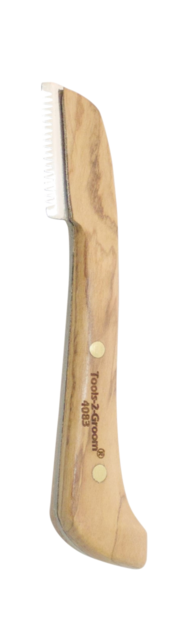 Tools-2-Groom - trimmes houten greep - grof 
