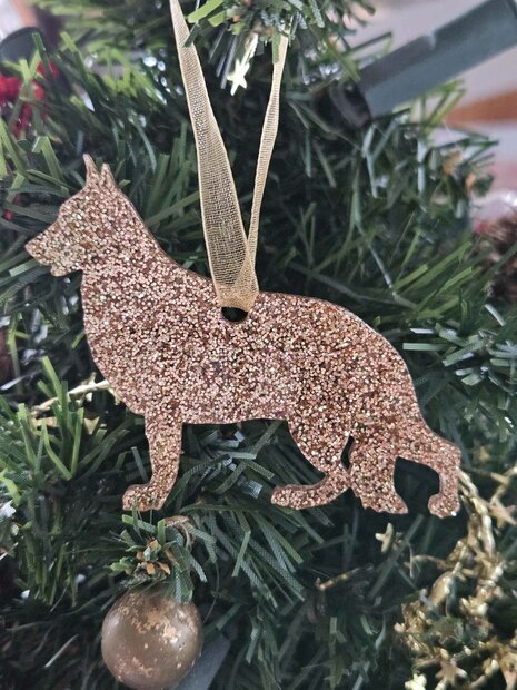 Kersthanger - Duitse Herder