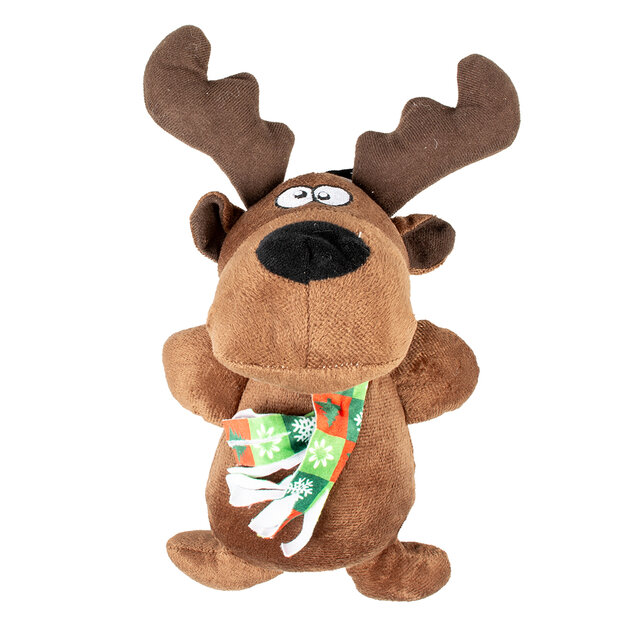Xmas Pluche Rendier bruin