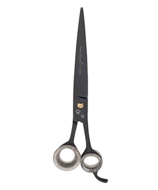 Rechte trimschaar (breed blad) - 21 cm (8,5 inch) - Black Edge 