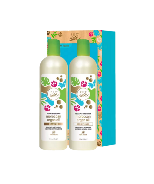 Pet Silk - Moroccan Argan Oil Kit - 2x 473 ml