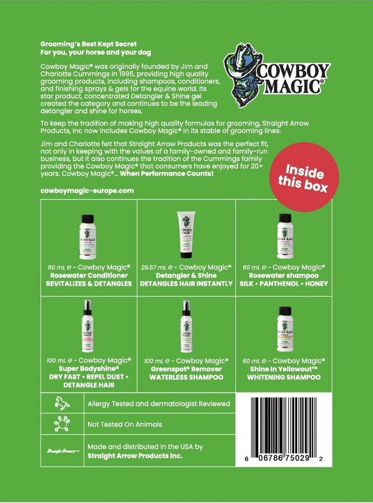 Cowboy Magic&reg; - Grooming Kit / Gift set 