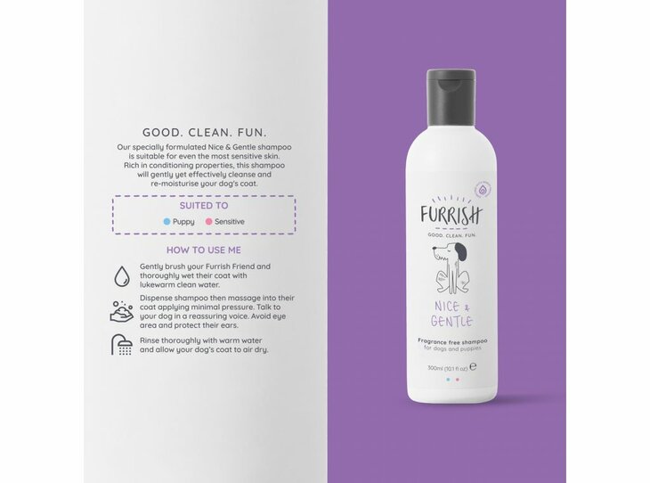 Furrish - Nice &amp; Gentle shampoo - 300 ml