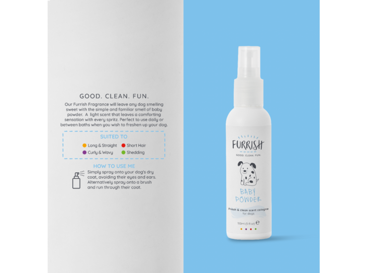 Furrish - Baby Powder hondenparfum - 150 ml