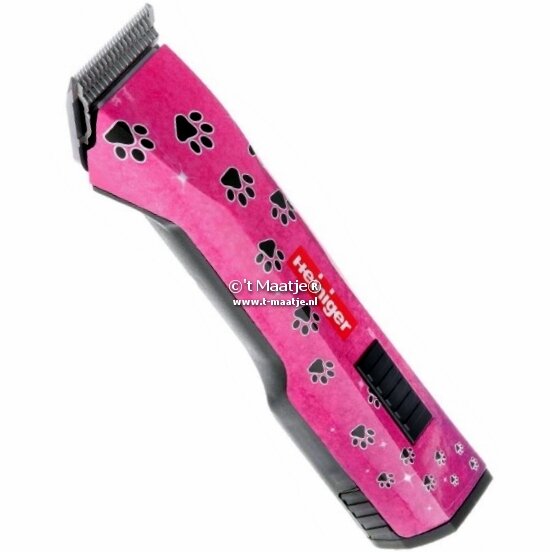 Heiniger Saphir Pink - accu-tondeuse (incl. 2e accu) - incl. 1,5 mm scheerkop 