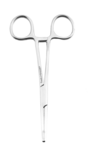 Tools-2-Groom - arterieklem - gebogen, lange bek (14 cm.)