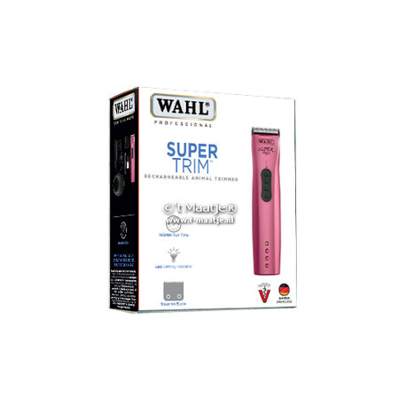 Accu-trimmer - Wahl Super Trim (Star Blade snap-on scheerkop 0,4mm.)