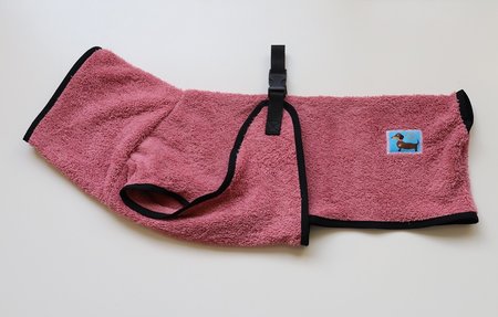Walk that Dog! Teckel badjas - Granny Pink