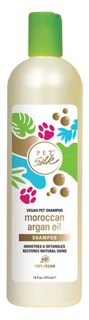 Moroccan Argan Oil Shampoo - Pet Silk Vegan - 473 ml
