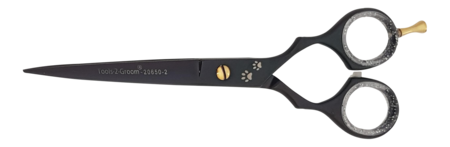 Rechte trimschaar - 17 cm. (6,5 inch) - Black Edge