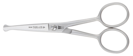 Gebogen potenschaartje - Witte (Rose Line) - 11,5 cm. (4,5 inch)