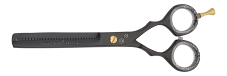 Enkelzijdige effileerschaar 15,5 cm (6 inch) - Black Edge