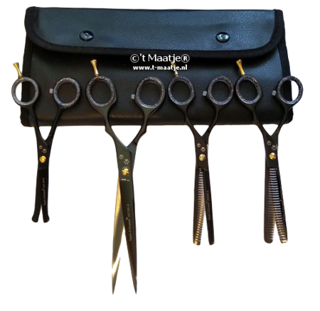 Luxe 4-delige scharenset - Black Edge