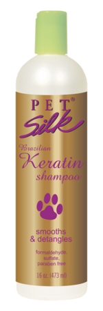 Brazilian Keratin Shampoo - Pet Silk - 473 ml