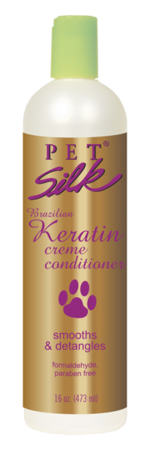 Pet Silk Brazilian Keratin Creme Conditoner - 473 ml
