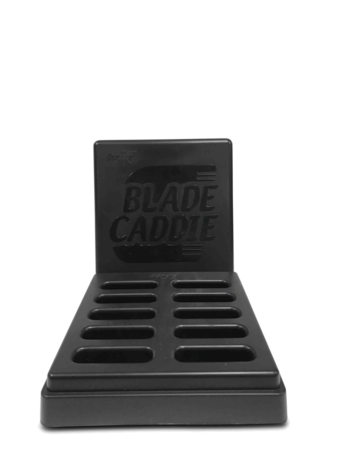 opbergbox voor 10 scheerkoppen (met deksel) - Blade Caddy