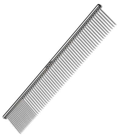 Metalen kam - 24 cm Andis - Doodle / Poedelkam met ronde rug