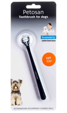 Tandenborstel - Puppy en Toy - 2 borstelkopjes - Petosan