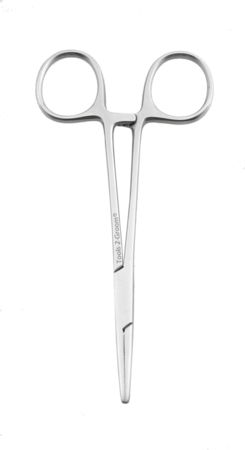 Arterieklem - 13 cm - recht korte bek - Tools-2-Groom